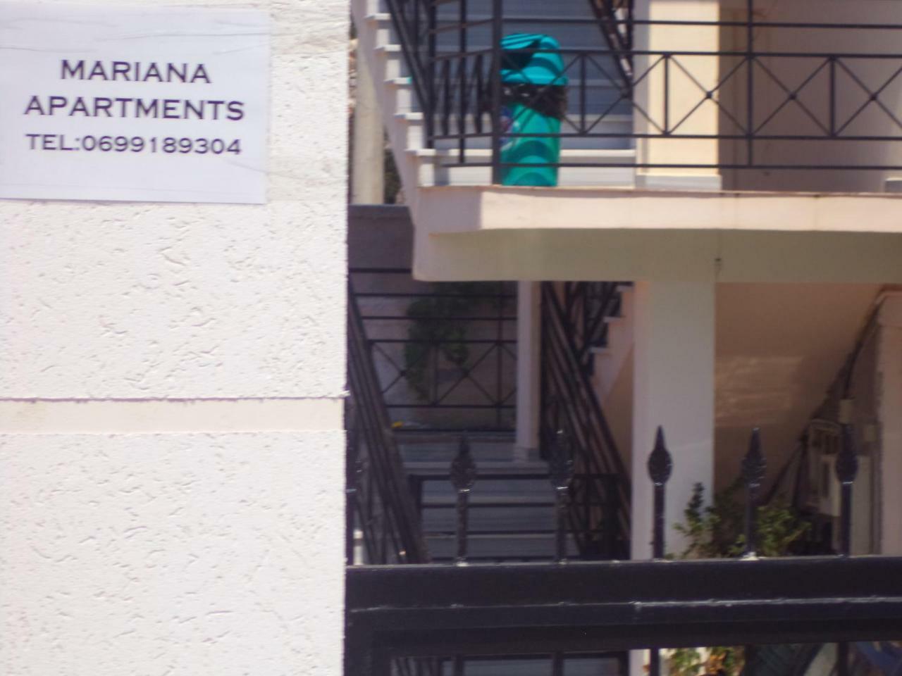 Mariana Apartments Sarandë Exteriör bild